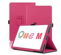 Funda para Wacom One M 13.3 Pulgadas, Wacom One M Tablet Funda, Funda Protectora Plegable con Soporte para Lápiz y Correa para la Muñeca, Protección Total. (Rojo)