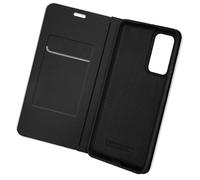 Funda para Xiaomi 12 Lite con Tarjetero Design Carbono Negro y Plateado