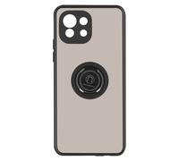 Funda para Xiaomi Mi 11 Lite / 11 Lite 5G Dos Materiales Anillo Soporte Negro