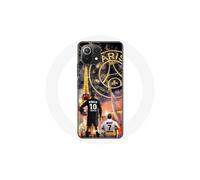 Funda para Xiaomi Mi 11 Lite PSG Neymar y Mbappé Feliz Navidad