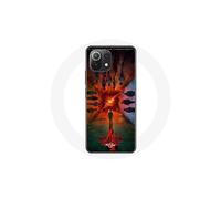 Funda para Xiaomi Mi 11 Lite Stranger Things Temporada 4 Póster Equipos de la Nueva Teoría