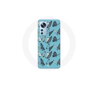 Funda para Xiaomi Mi 12 / 12X Mariposas Fondo Azul