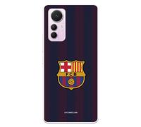 Funda para Xiaomi Mi 12 Lite 5G del FC Barcelona Rayas Blaugrana para Proteger tu móvil. Carcasa para Xiaomi de Silicona Flexible con Licencia Oficial FC Barcelona