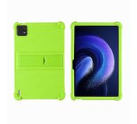 Funda para Xiaomi Mi Pad 6/6 Pro de 11 pulgadas, modelo 2023, tableta de 6ª generación con soporte de PC, silicona suave, lavable, esquina gruesa a prueba de golpes, verde