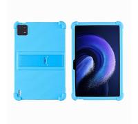 Funda para Xiaomi Mi Pad 6/6 Pro de 11 pulgadas, modelo 2023, tableta de 6ª generación con soporte de PC, silicona suave, lavable, esquina gruesa a prueba de golpes, azul cielo