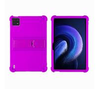 Funda para Xiaomi Mi Pad 6/6 Pro de 11 pulgadas, modelo 2023, tableta de 6ª generación con soporte de PC, silicona suave, lavable, esquina gruesa a prueba de golpes, color morado