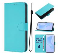 Funda para Xiaomi POCO F6 Pro 5G, a prueba de golpes, de piel de primera calidad, con absorción de golpes, con soporte para tarjetas, funda protectora abatible para Xiaomi POCO F6 Pro 5G, color azul