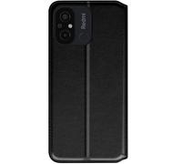 Funda para Xiaomi Redmi 12C. Soolapa Tarjetero Soporte Vídeo Negro