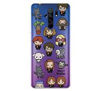 Funda para Xiaomi Redmi 9 Oficial de Harry Potter Personajes Iconos para Proteger tu móvil. Carcasa para Xiaomi Redmi 9 de Silicona Flexible con Licencia Oficial de Harry Potter.
