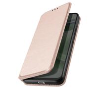 Funda para Xiaomi Redmi 9C / 9C NFC. Soolapa Tarjetero Soporte Vídeo Rosa dorado