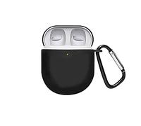 Funda para Xiaomi Redmi Buds 3 Pro/Airdots 3 Pro,Carcasa de Silicona Resistente a los Golpes Suave y Flexible,Negro