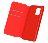 Funda para Xiaomi Redmi Note 10/Note 10s Tarjetero Soporte Vídeo Rojo