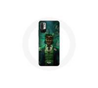 Funda para Xiaomi Redmi Note 10T 5G Loki Thor Ragnarok con Auriculares, Muestra Personaje Serie Temporada 1