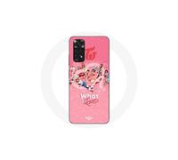 Funda para Xiaomi Redmi Note 11 4G TWICE Logo Rojo Affiche What Is Love
