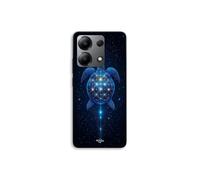 Funda para Xiaomi Redmi Note 13 4G Tortuga cósmica sagrada flor de la vida Maniacase
