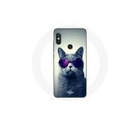 Funda para Xiaomi Redmi Note 5 AI Dual Camera Estilo gafas Chat