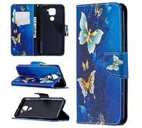 Funda para Xiaomi Redmi Note 9, SATURCASE Beautiful Pattern PU Leather Flip Magnet Wallet Stand Card Slots Funda protectora para Xiaomi Redmi Note 9 (BO-12)