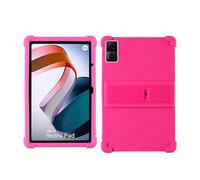 Funda para Xiaomi Redmi Pad de 10.6 pulgadas 2022 con soporte de PC, silicona suave, lavable, esquina gruesa a prueba de golpes, rosa