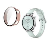 Funda para Xiaomi Watch S4 41 mm Smartwatch Funda, 360° alrededor de PC Case Duro PC Bumper Case Smartwatch Cover (Rosa)
