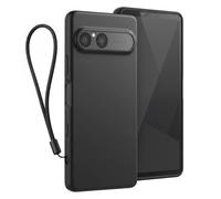 Funda para Xperia 10 VII de Silicona Soft-Touch con Correa Extraíble