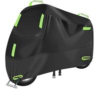 Funda para Yamaha SCR 950 2017-2021 Exterior Impermeable, Cubierta Impermeable y Anti-UV con Orificio para Candado,B/Green