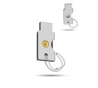 Funda para Yubico YubiKey 5C NFC Llave de seguridad simple Plata | Carcasa de aluminio resistente que protege los criptosticos de arañazos, polvo y golpes diarios mientras viajas.