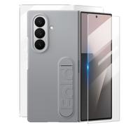 Samsung Funda de Silicona EF-MF966 para Galaxy Z Fold7, Incluye Soporte para los Dedos, Silicona, antigolpes, Fina y Antideslizante, Color Gris