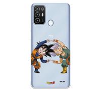Funda para ZTE Blade A52 Oficial de Dragon Ball, Goten y Trunks Fusión para Proteger tu móvil. Carcasa para Realme de Silicona Flexible con Licencia Oficial de Dragon Ball