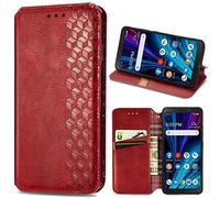 Funda para ZTE Blade A56, Magnético, Soporte Plegable, Ranuras par Tarjetas, Guinga Carcasa par ZTE Blade A56-01