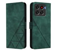 Funda para ZTE Blade A56 Pro, Tipo Libro PU Leather Flip Cover Carcasa con magnético Soporte Ranura Tarjeta Wallet Case para ZTE Blade A56 Pro, Verde