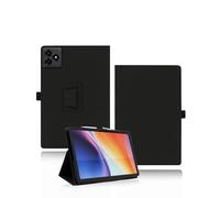 Funda para ZTE Blade X1001 Tablet de 10.1 pulgadas, yystao Piel Sintética Funda Compatible con ZTE Tablet Blade X1001 - Correa de mano, diseño con textura de piel, color negro
