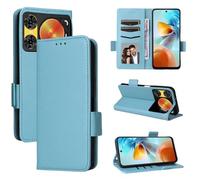 Funda para ZTE Nubia Music 2, Funda Tipo Billetera de Cuero con Tapa magnética, Funda con función Atril, Funda Protectora a Prueba de Golpes para ZTE Nubia Music 2-LAzul