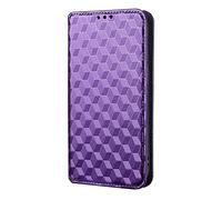 Funda para ZTE Nubia RedMagic 10 Air,Caso de teléfono de Cierre magnético,Cartera de Cuero PU Caso de teléfono con Ranuras para Tarjetas.Diseño de Patrones 3D-Purple