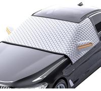 Funda Parabrisas Coche Universal para B-MAX B232 2012-2017 | Parasol Plegable Cubreparabrisas Exterior Antinieve Sol Hielo Impermeable, Tejido Oxford Resistente, Antirrayaduras