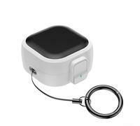 Funda PC+TPU para para galaxy para buds 4 Pro con Mosquetón Funda(White-Black)