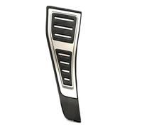 Funda Pedal Coche Para A4 S4 RS4 B9 8W 2016-2018 RHD Gas Combustible Freno Reposapiés Cubierta De Pedal Tapa Pad Placa En El Volante A La Derecha 3 Unids/set(Footrest 1pc)