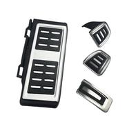Funda Pedal Coche Para VW Para T-roc Para ROC Para Tiguan 2017-2019 T-cross Cubierta De Pedal Acero Inoxidable Accesorios Estilo Coche(MT With Rest Pedal)