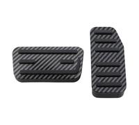 Funda Pedal Freno Embrague Para HRV Para HR-V 2016-2020 Para Fit For Jazz 2011 2019 Para City 2015 AT 2 Uds Fibra De Carbono En Cubierta Pedal Coche Pedales Auto