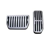 Funda Pedal Freno Embrague Para Jaguar Para F Para Pace Para XE Para XF Para Velar 2016-2025 Kit De Cubierta Almohadilla Pedal Freno Gas Pie Acero Almohadilla Pedal Freno Embrague