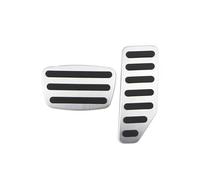 Funda Pedal Freno Pedales Coche, Cubierta Pedal, Freno, Acelerador, Almohadillas Antideslizantes Acero Inoxidable Para Isuzu D-MAX 2017-2024(AT)