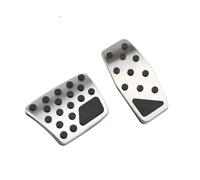 Funda pedal reposapiés Para Fiat 500x 2014-2021 Para Jeep Para Compass 2017-2020 Para Renegade 2015-2021 Cubierta Pedal Apoyo Freno Gas Pedales Coche Cubierta(AT Without Rest)