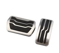 Funda pedal reposapiés Para Ford Para Focus 2 3 4 MK2 MK3 MK4 2005-2017 LHD Pedales Acelerador Juego Freno Cubierta Pie Apoyo Embrague Pedales Coche Cubierta(AT Without Rest)