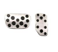 Funda pedal reposapiés Para Toyota Para Alphard Para Vellfire Para PREVIA Para HARRIER Para Sienta Para SIENNA Almohadilla Cubierta Pedal Coche Pedales Coche Cubierta(A style AT 2piece)
