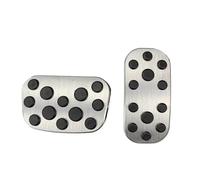 Funda pedal reposapiés Para Toyota Para Alphard Para Vellfire Para PREVIA Para HARRIER Para Sienta Para SIENNA Almohadilla Cubierta Pedal Coche Pedales Coche Cubierta(C style AT 2piece)
