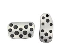 Funda pedal reposapiés Para Toyota Para Alphard Para Vellfire Para PREVIA Para HARRIER Para Sienta Para SIENNA Almohadilla Cubierta Pedal Coche Pedales Coche Cubierta(B style AT 2piece)