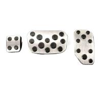 Funda pedal reposapiés Para Toyota Para Alphard Para Vellfire Para PREVIA Para HARRIER Para Sienta Para SIENNA Almohadilla Cubierta Pedal Coche Pedales Coche Cubierta(A style AT 3piece)