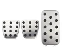 Funda Pedales Coche Funda Para Civic Para CRV Para CR-V Para Jade Para Accord Gas AT MT Combustible Reposapiés De Freno Pedal Placa Almohadilla Cubierta Acc Pedales Coche Auto(MT)