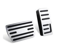 Funda Pedales Coche Funda Para HR-V Para HRV LHD Pedales Acelerador Freno Gas Reposapiés Cubierta Pedal Cubierta Pedal Coche Accesorios Interiores Pedal del acelerador del coche(2Pc AT)