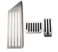 Funda Pedales Coche Funda Para Tesla Para Model 3 Para Model3 Pedales De Coche LHD Pedal Muerto Pedal De Apoyo Cubierta Protectora Accesorios Pedal del acelerador del coche(AT With Style 2 Rest)