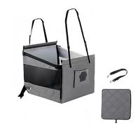 Funda Perros Coche Cubierta para Toyota Avalon 1999-2022,Asiento Coche Mascotas Totalmente Desmontable y Lavable Resistente Cama Viaje Mascotas Fácil de Guardar,Grey